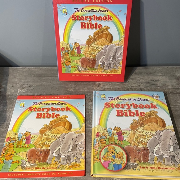 The Berenstain Bears Storybook Bible w/Audio CD - Picture 2 of 8